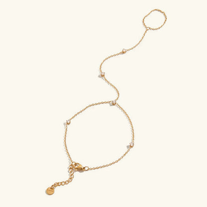 [AuraEcho]Cressida Diamond Hand Chain