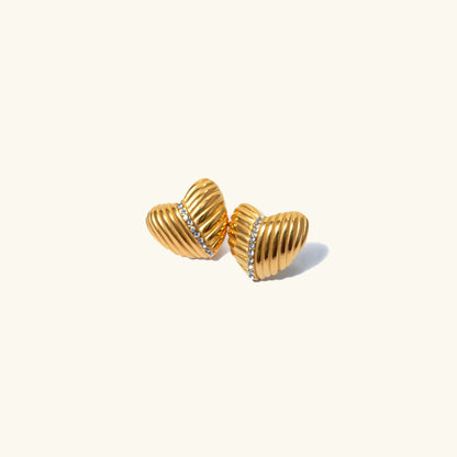 [AuraEcho]Selene Gold Earrings