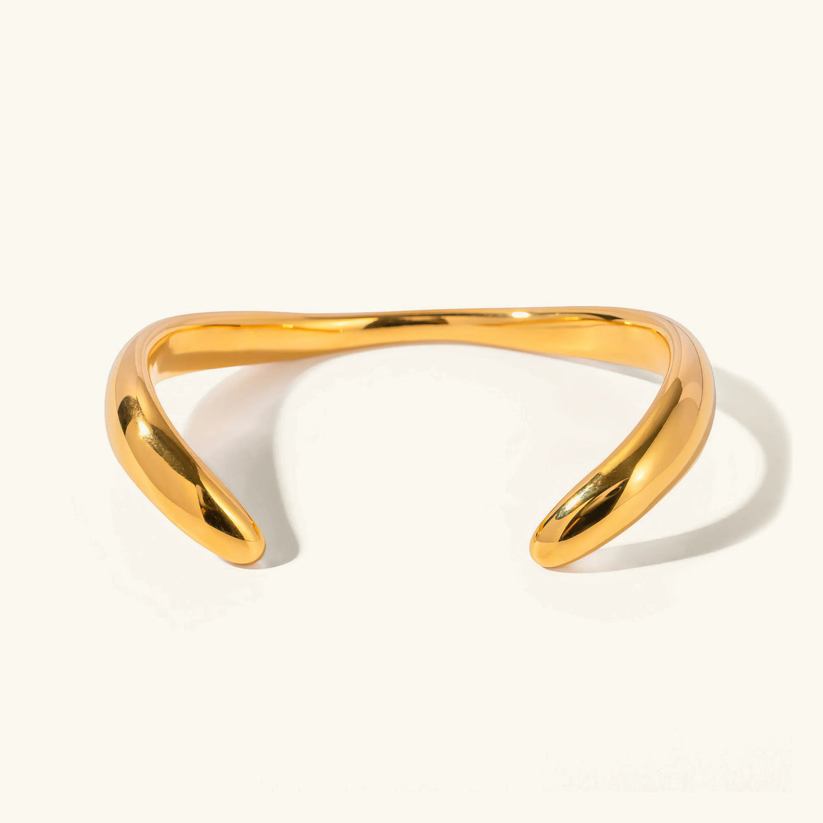 [AuraEcho]Audrina Contemporary Gold Bangle