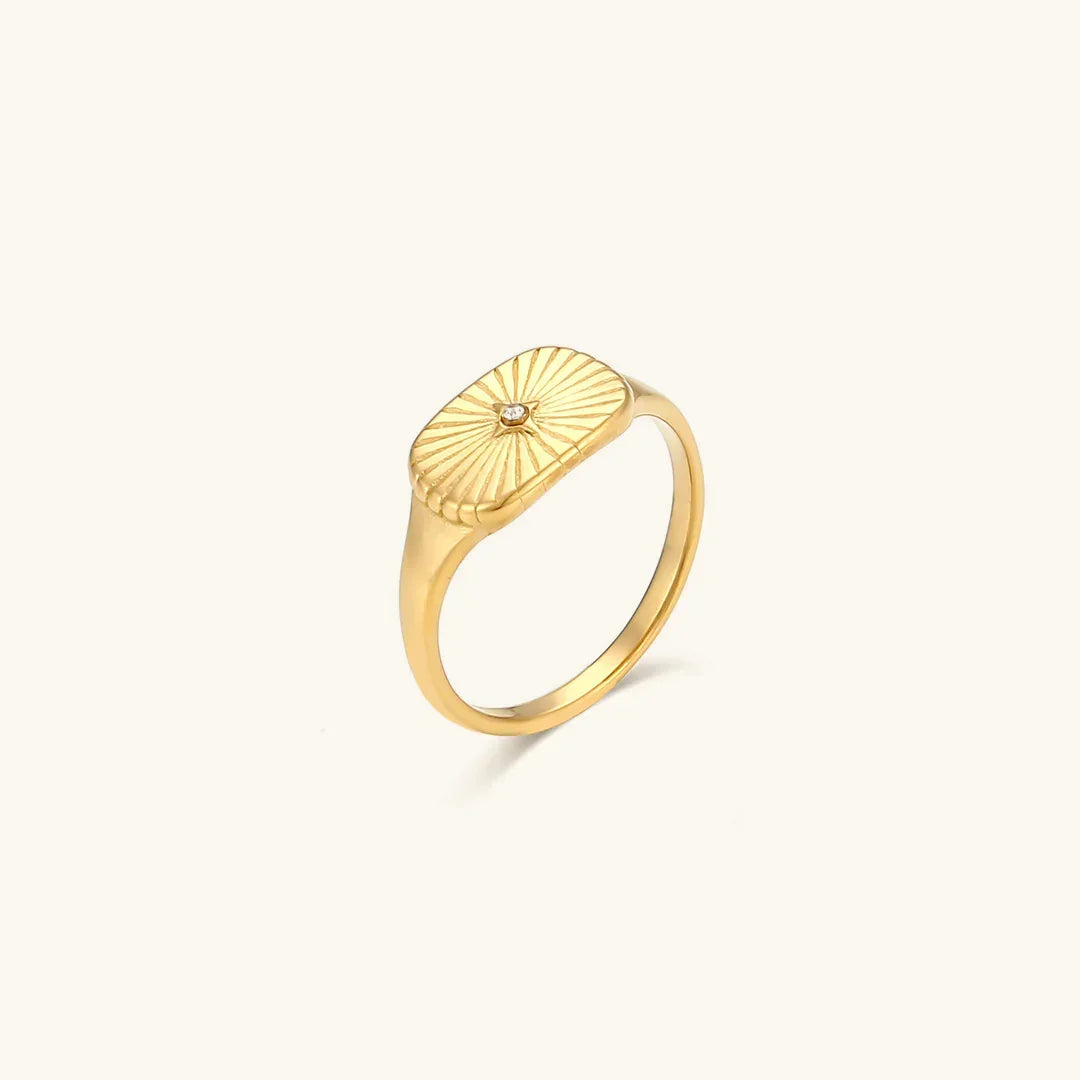 [AuraEcho]Aglaia Gold Ring