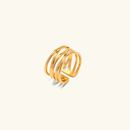 [AuraEcho]River Gold Ring