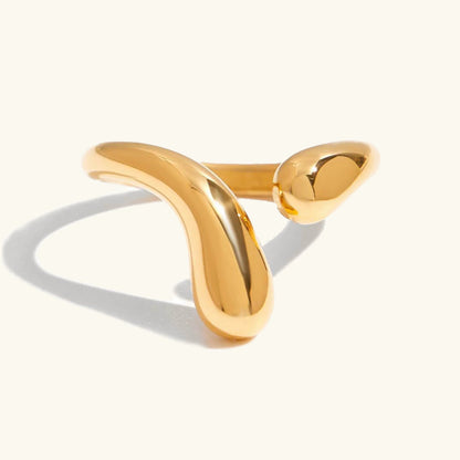 [AuraEcho]Diane Twisted Band Ring