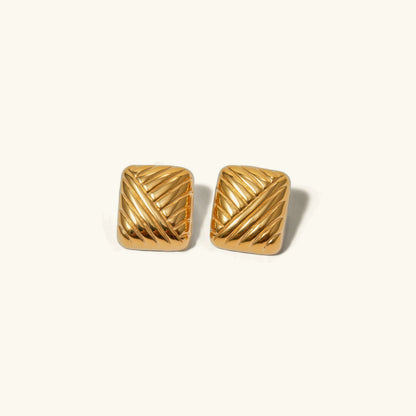 [AuraEcho]Inez Gold Earrings