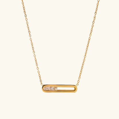 [AuraEcho]Abby Sculpted Gold Pendant