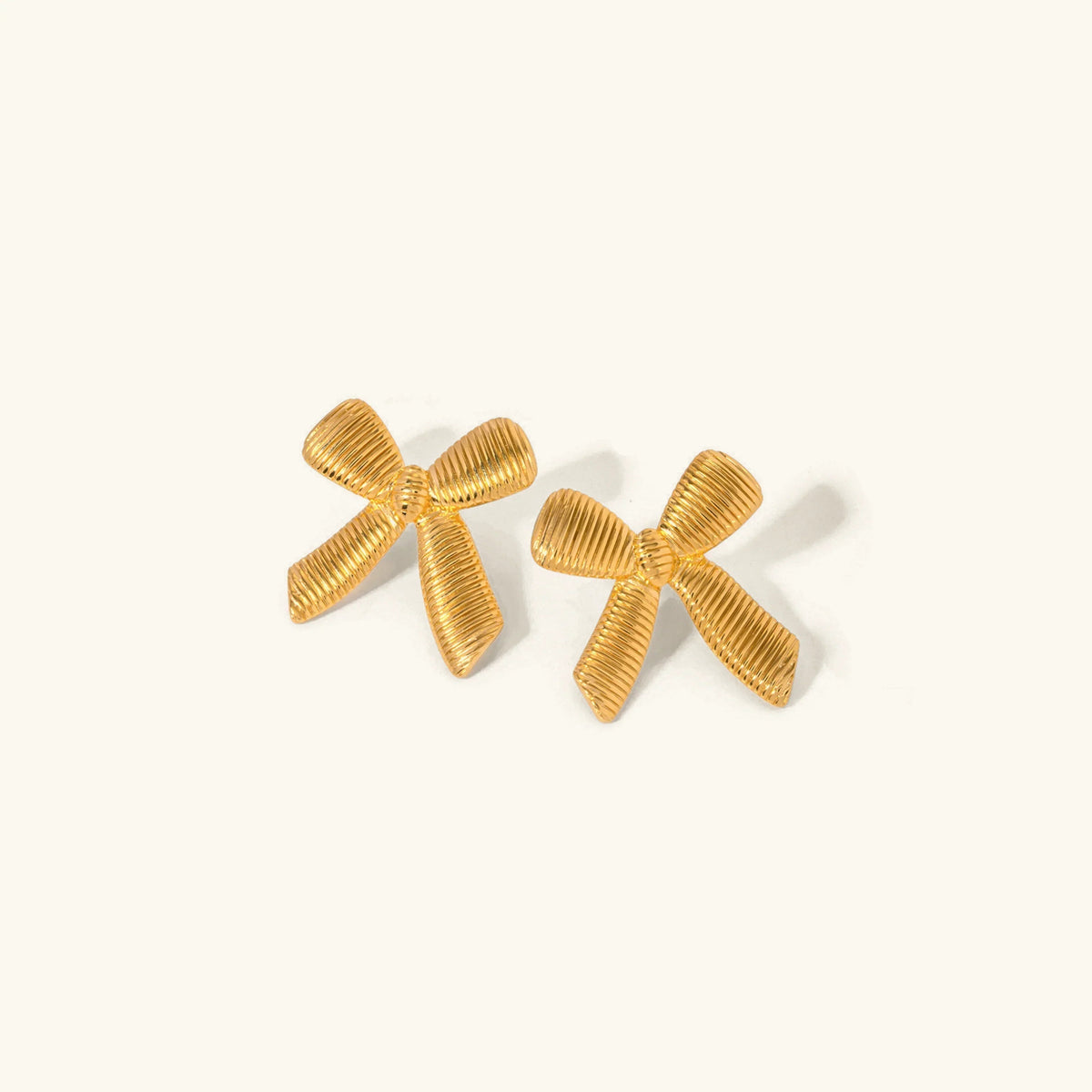 [AuraEcho]Caroline Gold Earrings