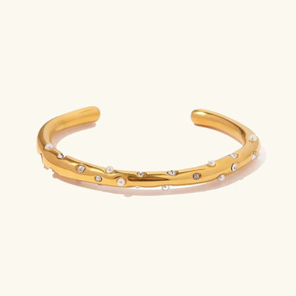 [AuraEcho]Corisande Gold Bangle