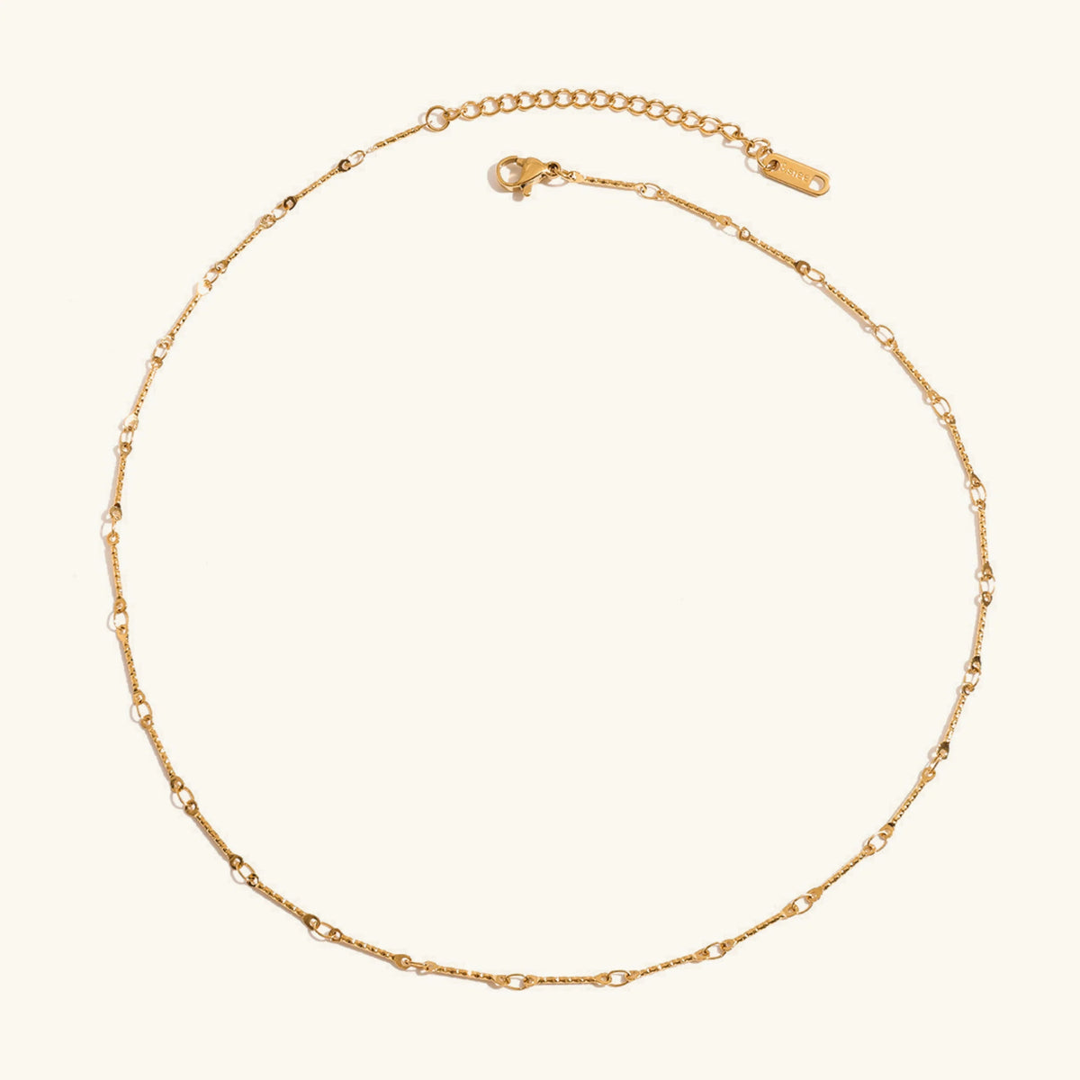 [AuraEcho]Amy Linked Chain Gold Necklace