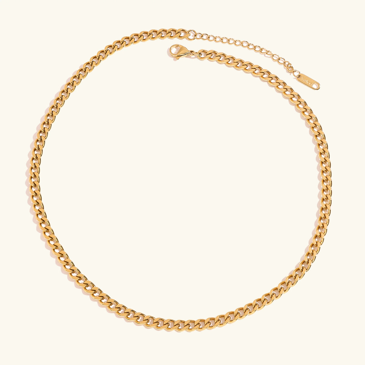 [AuraEcho]Ysolde Gold Chain Necklace