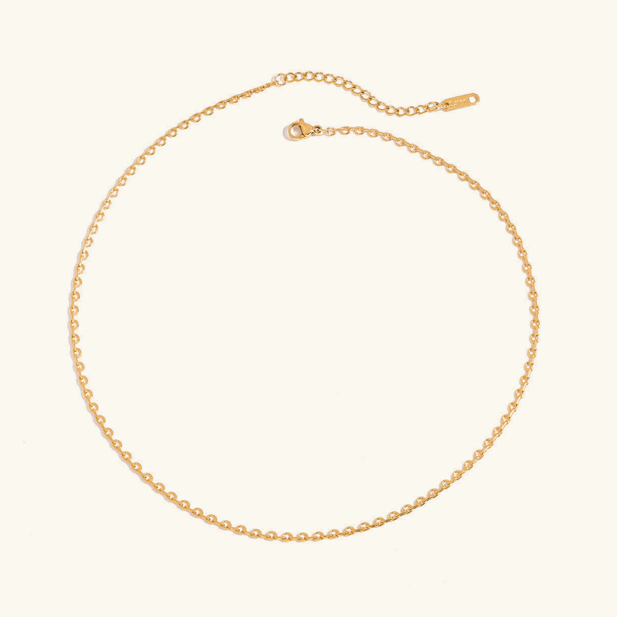 [AuraEcho]Loraine Gold Chain Necklace