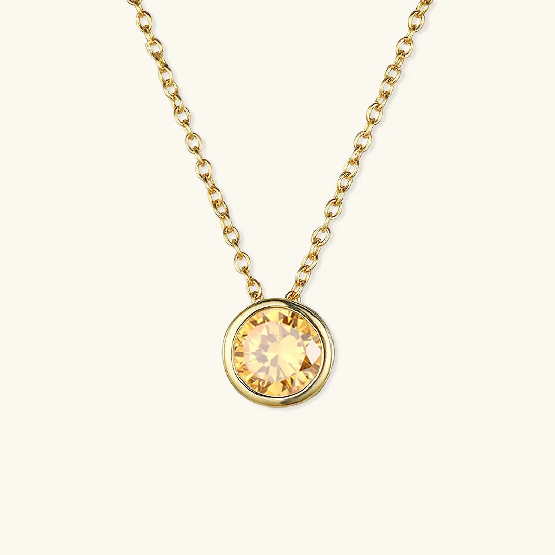[AuraEcho]Amelia Birthstone Necklace
