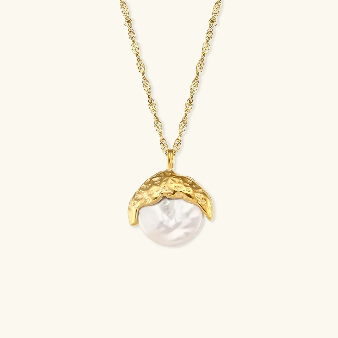 [AuraEcho]Kimberly Pearl Necklace