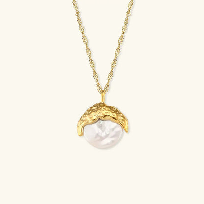[AuraEcho]Kimberly Pearl Necklace