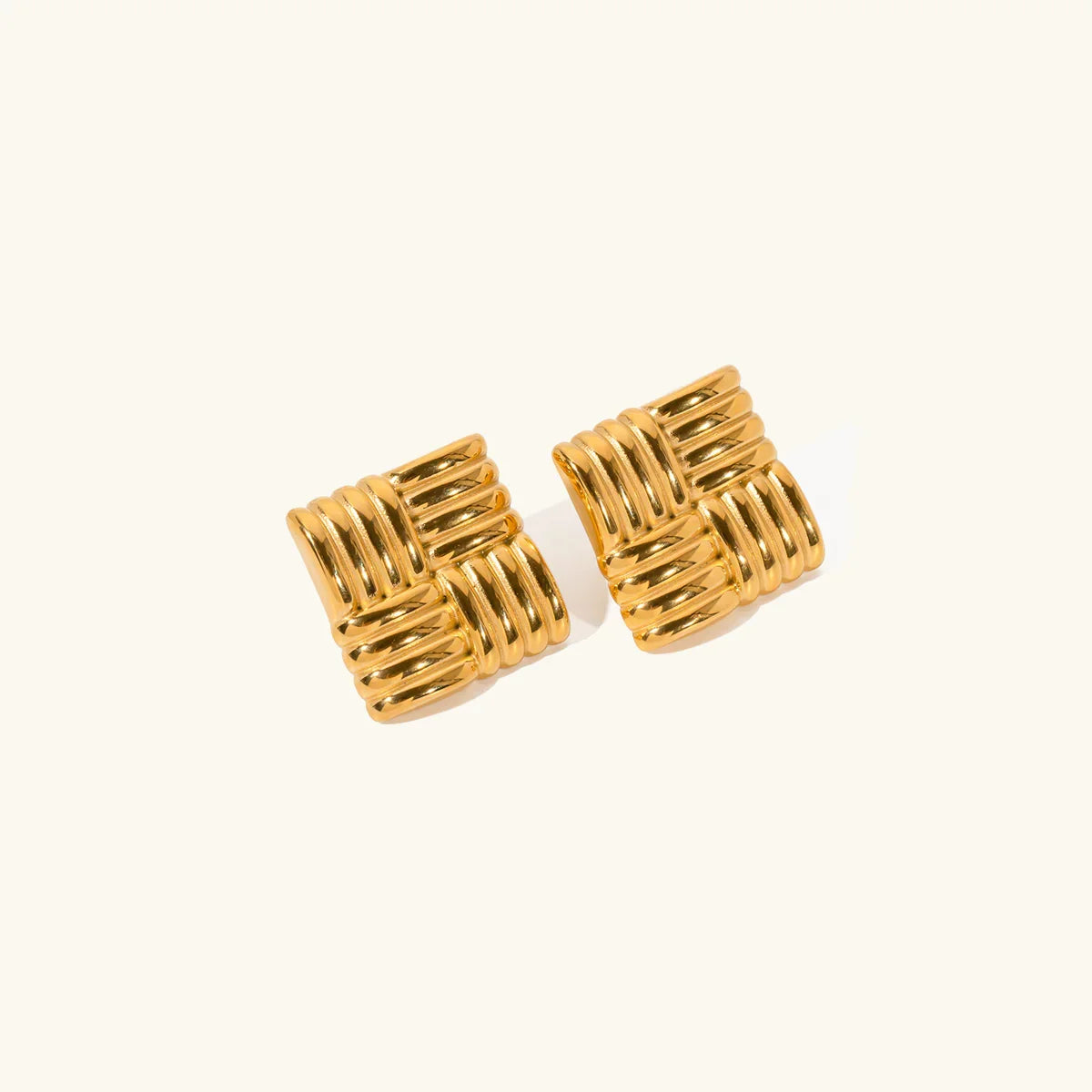 [AuraEcho]Cindy Gold Earrings