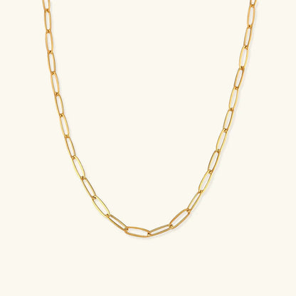 [AuraEcho]Lena Golden Chain Necklace