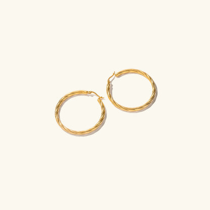 [AuraEcho]Zephy Hoop Earrings