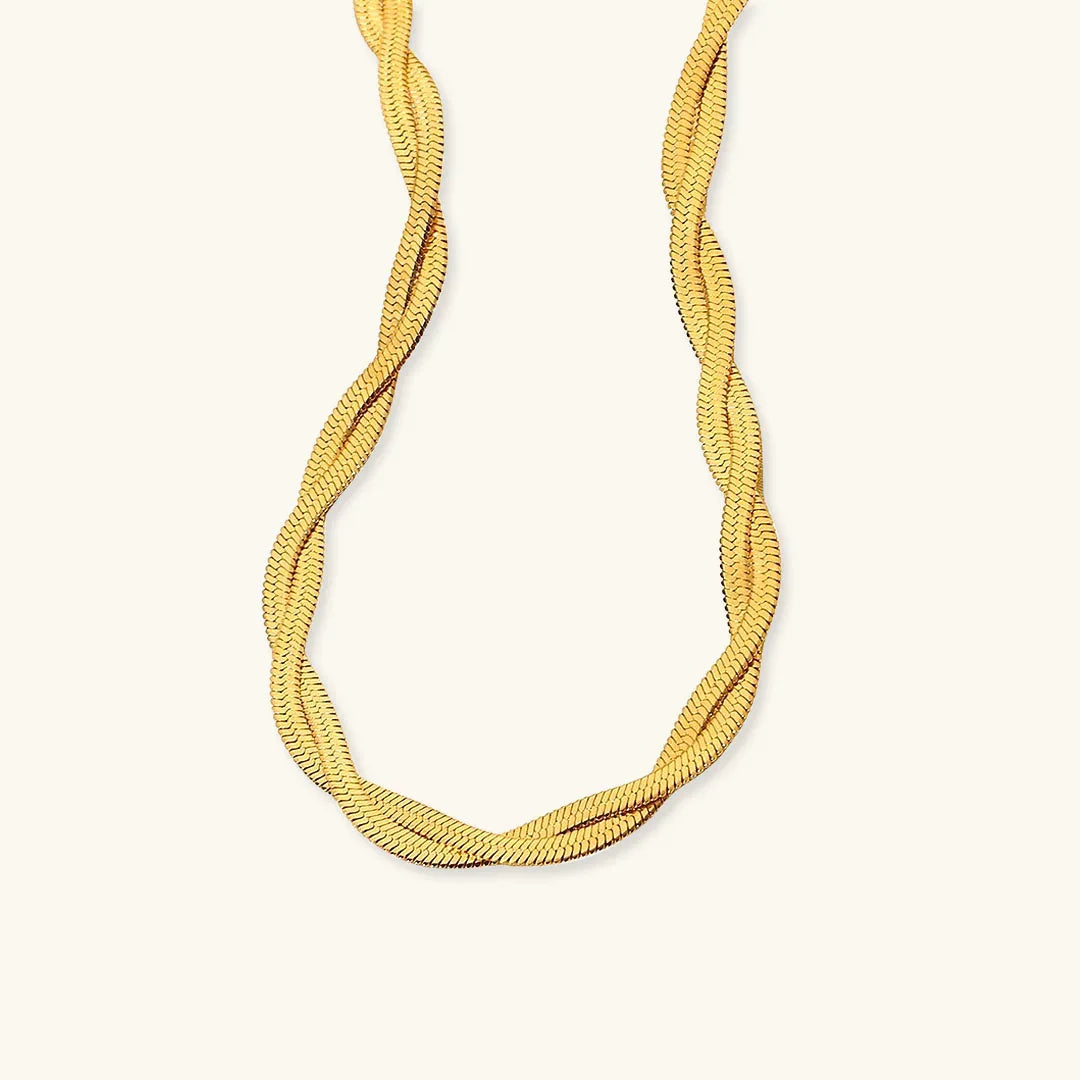 [AuraEcho]Lysa Twisted Chain Necklace