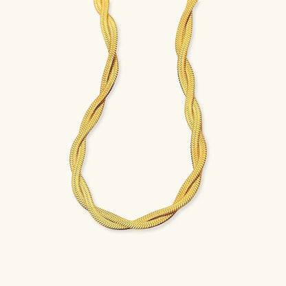 [AuraEcho]Lysa Twisted Chain Necklace