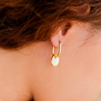 [AuraEcho]Lora Gold Earrings