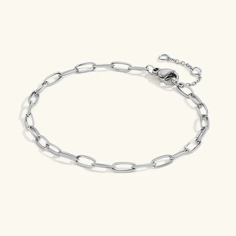 [AuraEcho]Maybelle Gold Paperclip Chain Bracelet