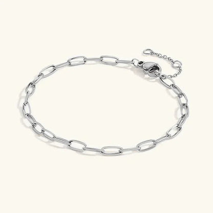 [AuraEcho]Maybelle Gold Paperclip Chain Bracelet