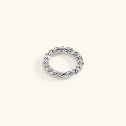 [AuraEcho]Melody Gold Twist Ring