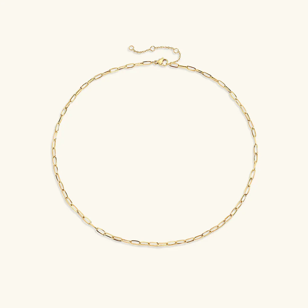 [AuraEcho]Nadia Paperclip Chain Necklace