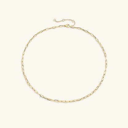 [AuraEcho]Nadia Paperclip Chain Necklace