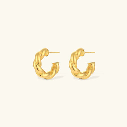 [AuraEcho]Naomi Twist Earrings