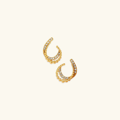 [AuraEcho]Nola Gold Earrings