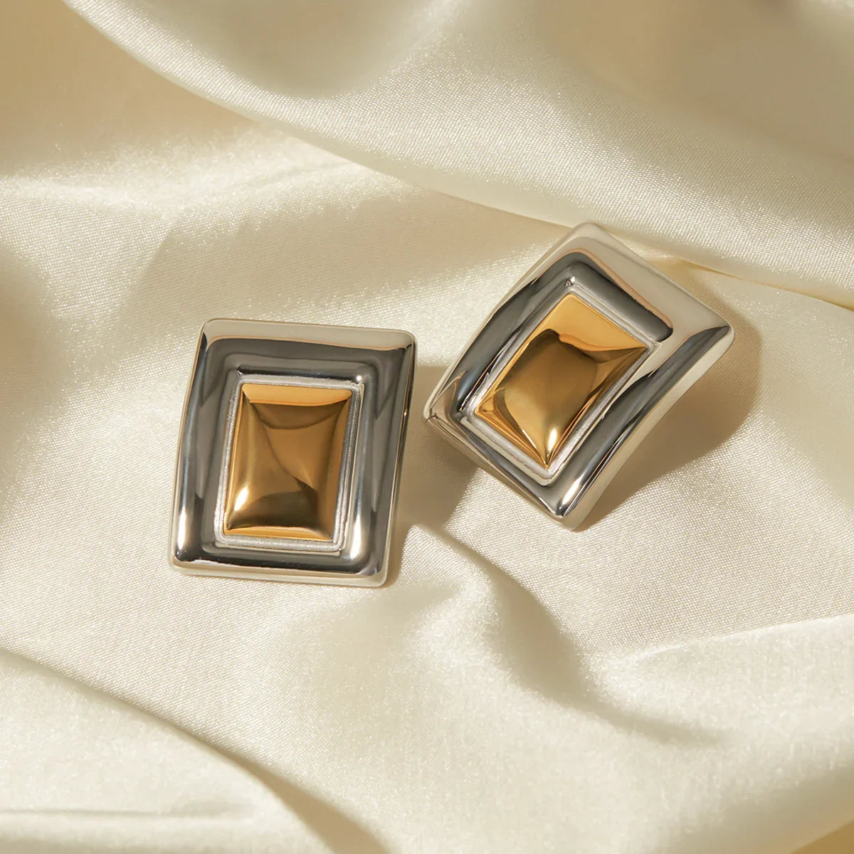 [AuraEcho]Jocelyn Two Tone Earrings