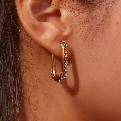 [AuraEcho]Georgia Diamond Earrings