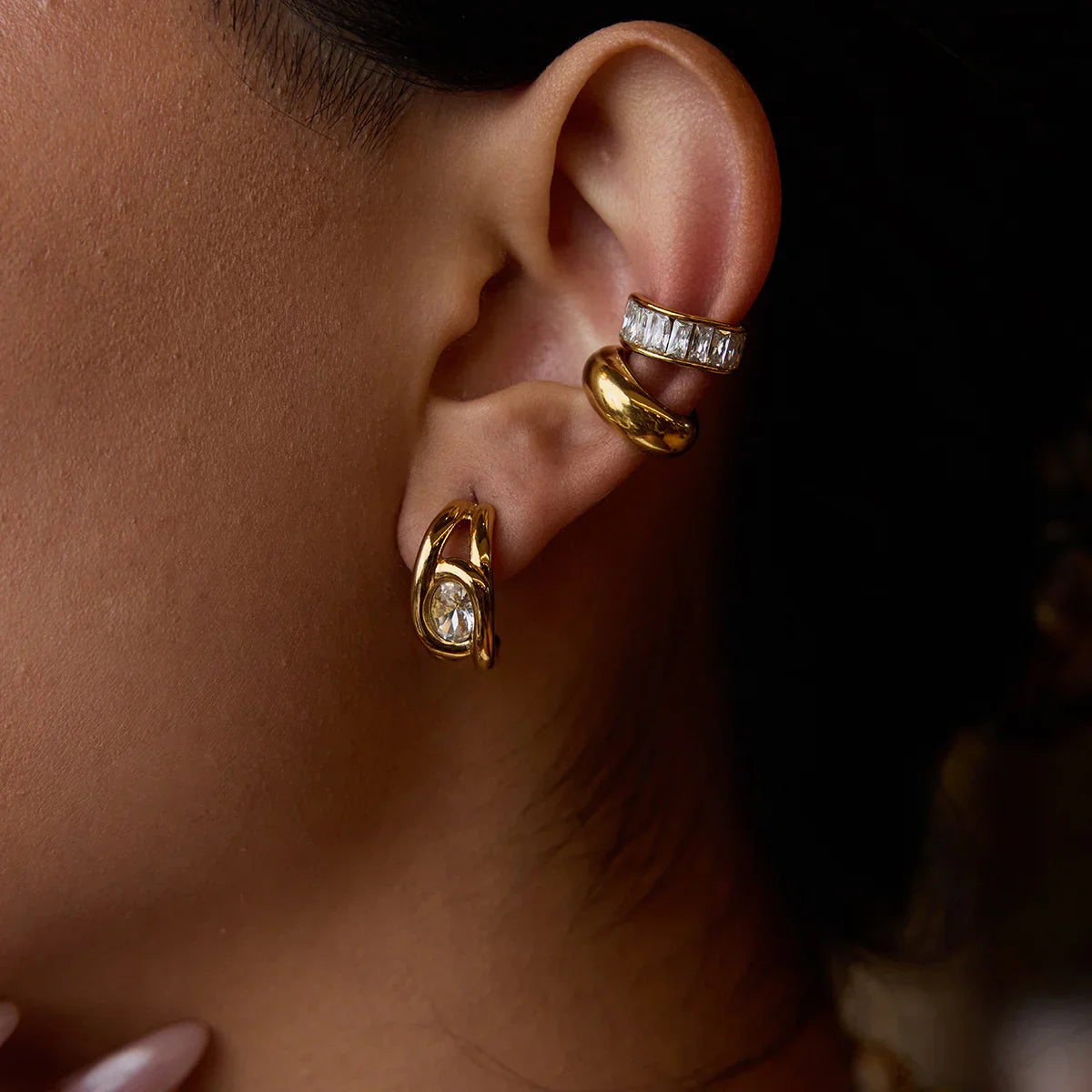 [AuraEcho]Rosetta Essential Earrings Bundle
