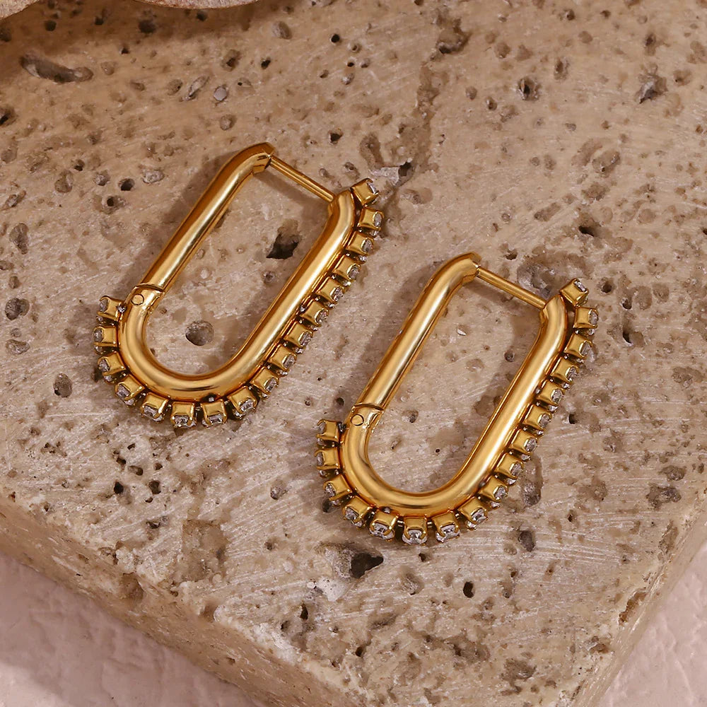 [AuraEcho]Georgia Diamond Earrings