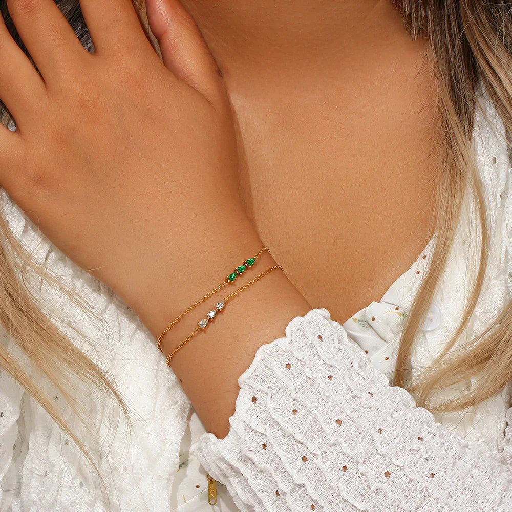 [AuraEcho]Alana Diamond Bracelet