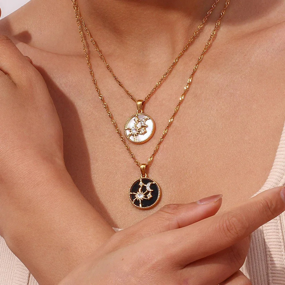 [AuraEcho]Cybil Gold Necklace