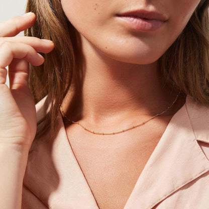 [AuraEcho]Julia Gold Chain Necklace