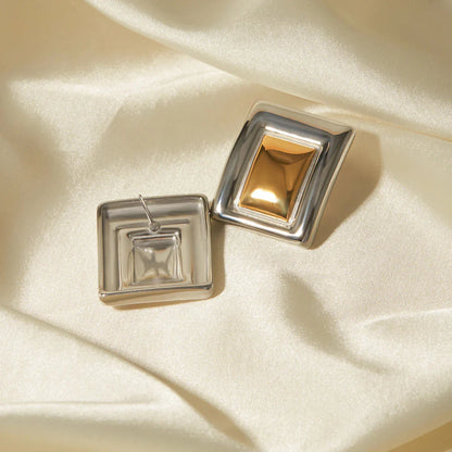 [AuraEcho]Jocelyn Two Tone Earrings
