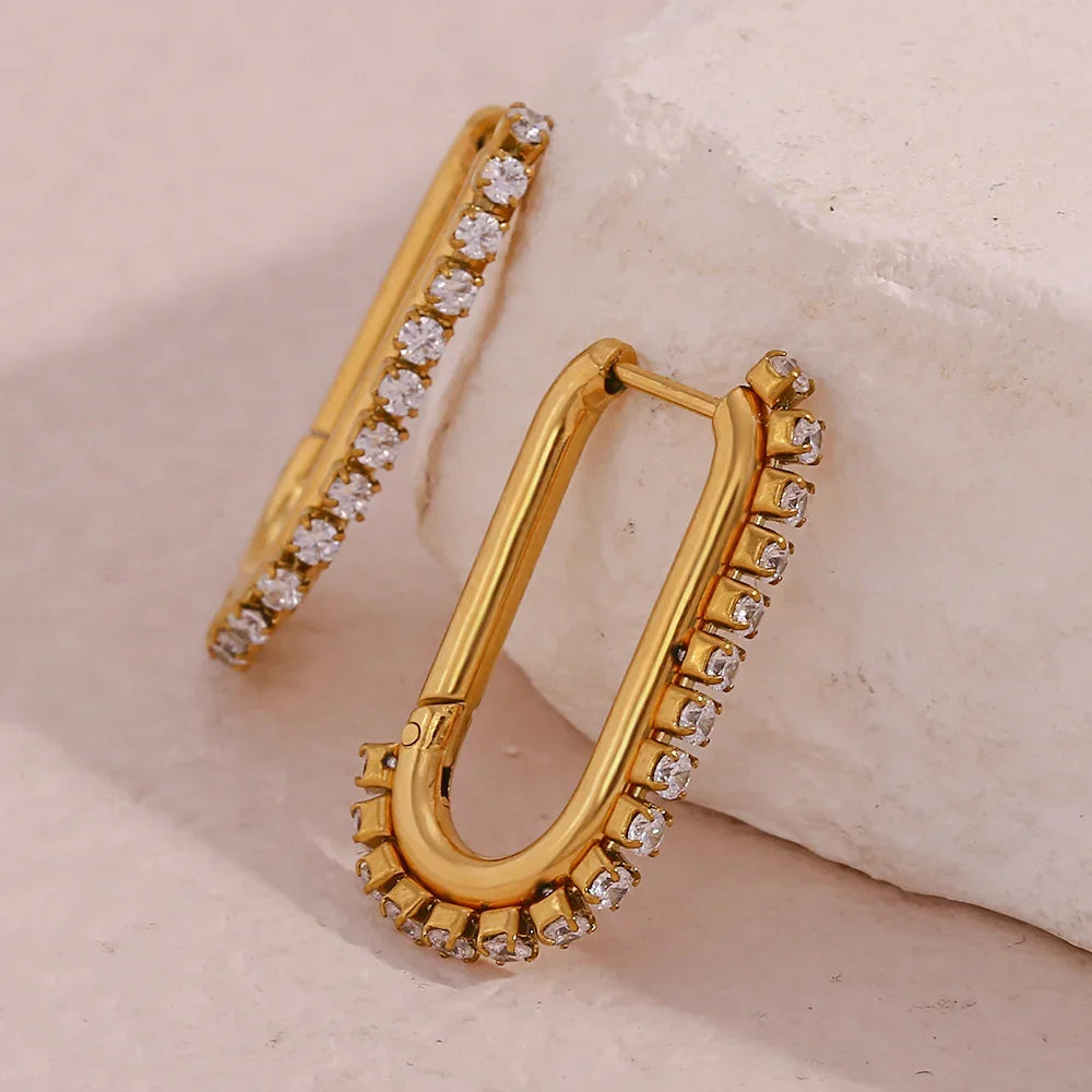 [AuraEcho]Georgia Diamond Earrings