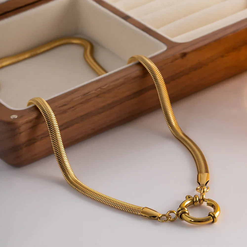 [AuraEcho]Gabriella Gold Necklace