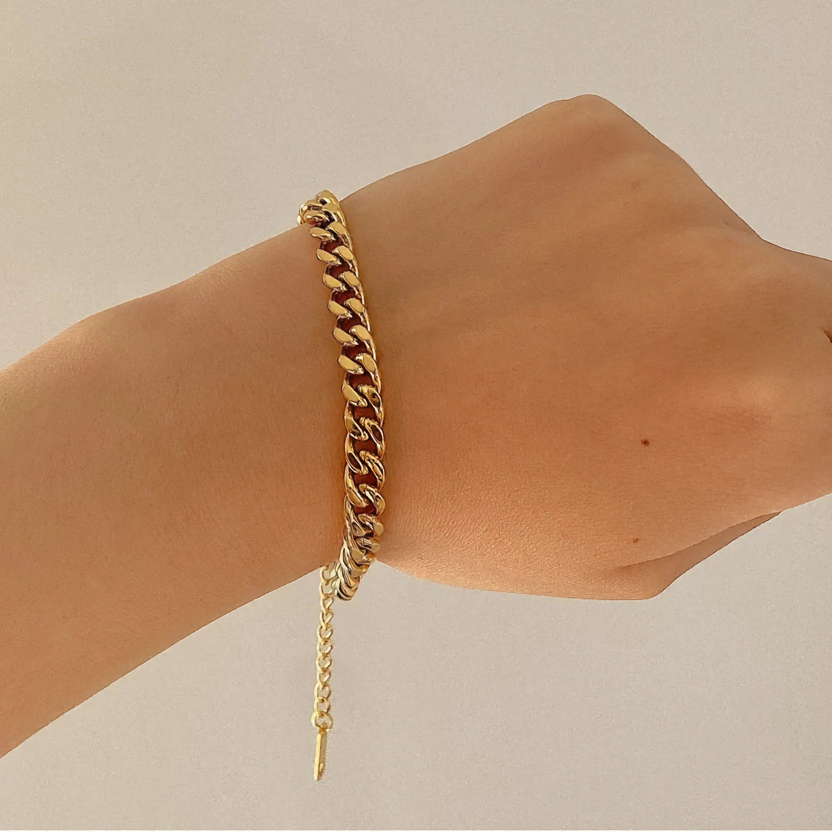 [AuraEcho]Jean Gold Chain Bracelet