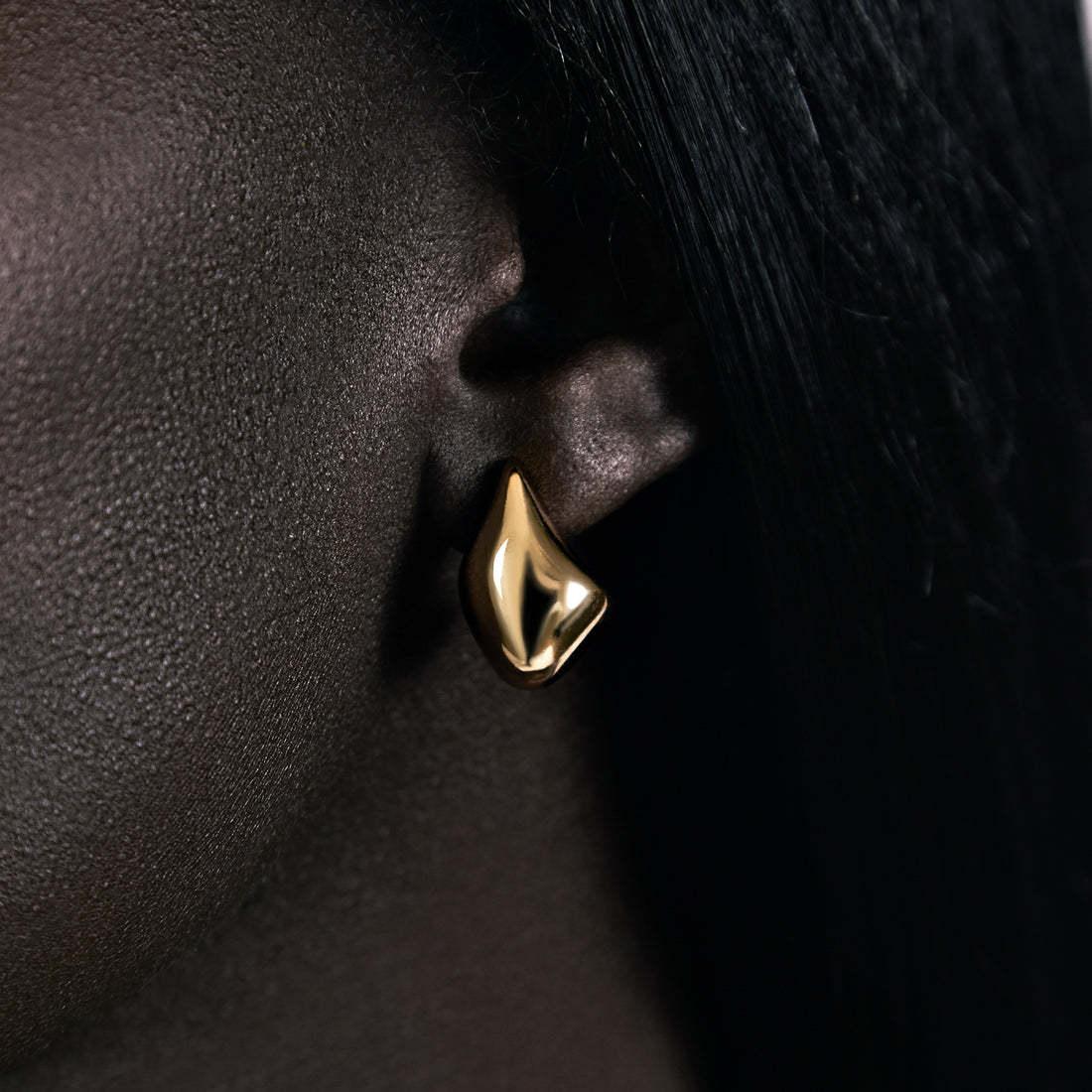 [AuraEcho]Selena Gold Earrings