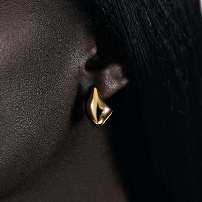 [AuraEcho]Selena Gold Earrings