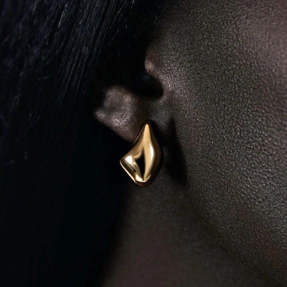 [AuraEcho]Amelie Gold Earrings