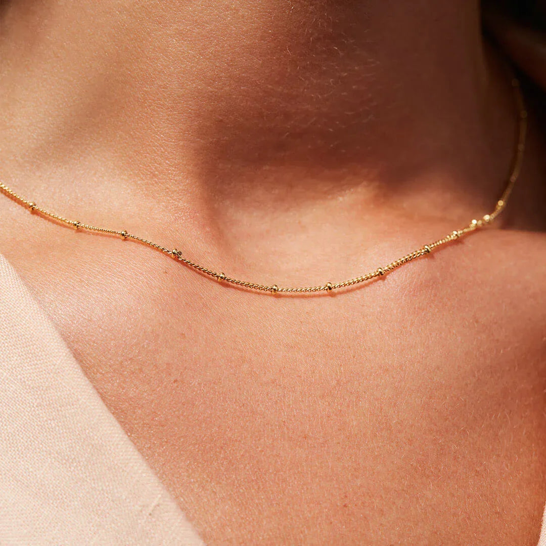 [AuraEcho]Julia Gold Chain Necklace