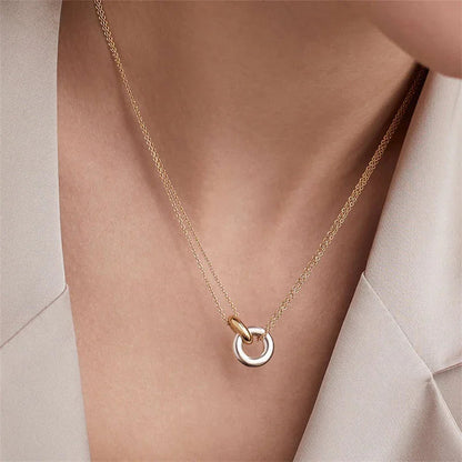 [AuraEcho]Harper Gold Chain Necklace