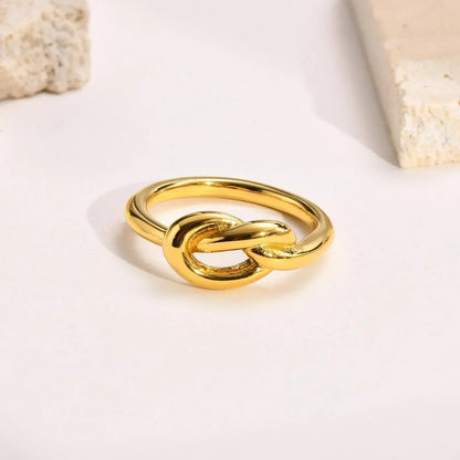 [AuraEcho]Bellara Gold Knot Ring