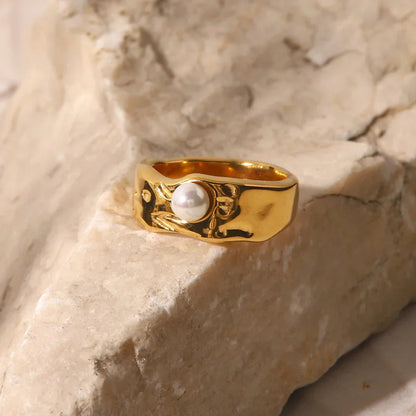 [AuraEcho]Cerulia Freshwater Pearl Ring
