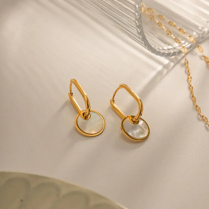 [AuraEcho]Lora Gold Earrings