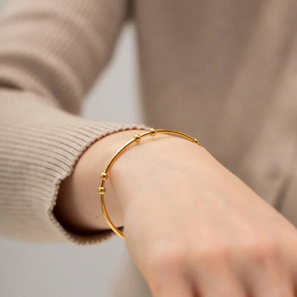 [AuraEcho]Alora Gold Bangle