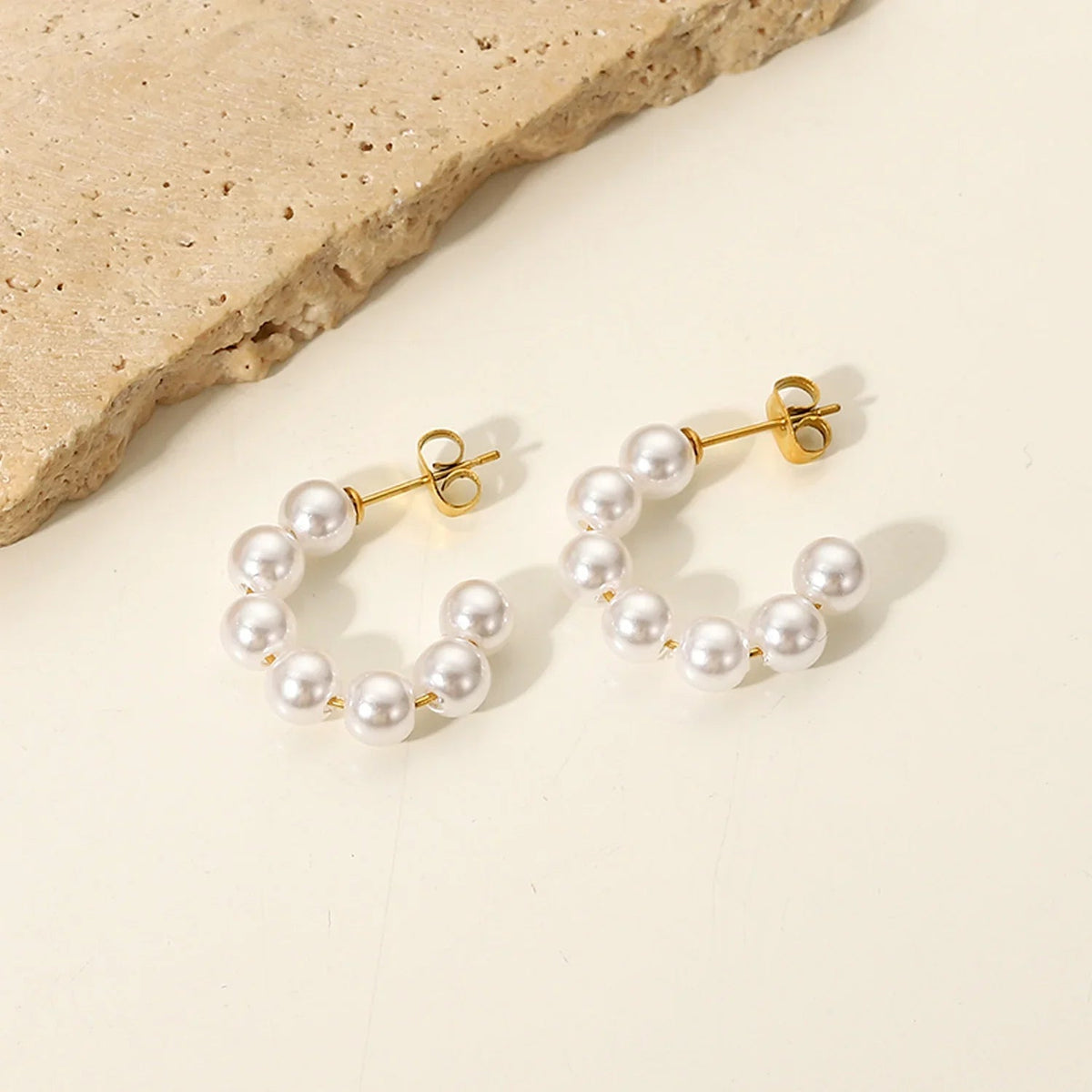 [AuraEcho]Nina Pearl Earrings